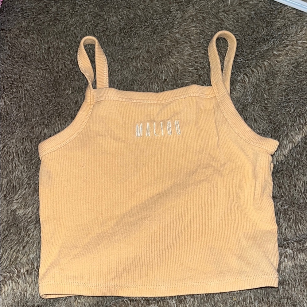 Malibu Women's Tan Top